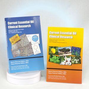 Current Essential Oil Clinical Research V 1 & 2 by Shawn & Tonya Peterson, MBA