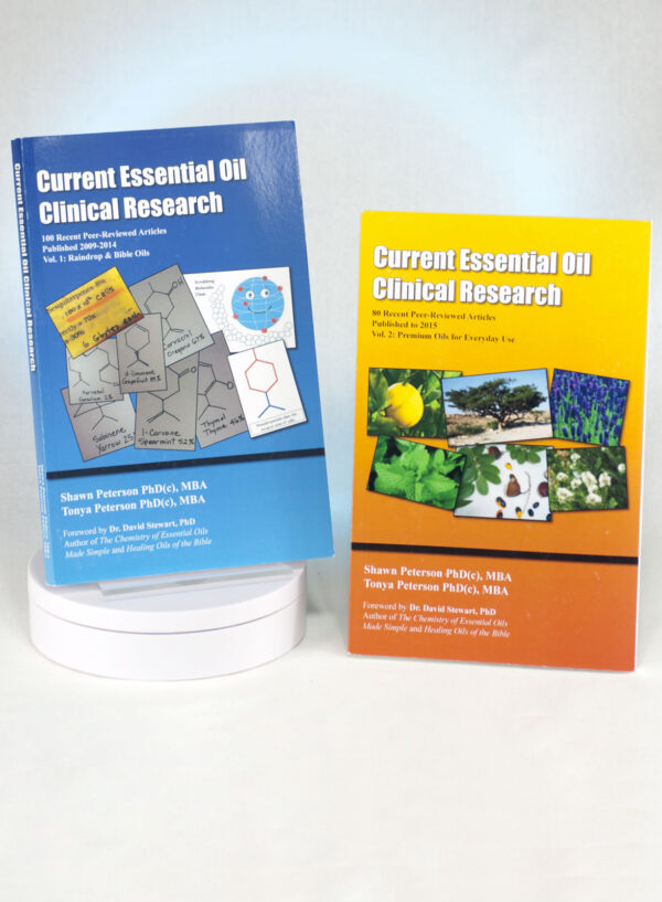 Current Essential Oil Clinical Research V 1 & 2 Box Set